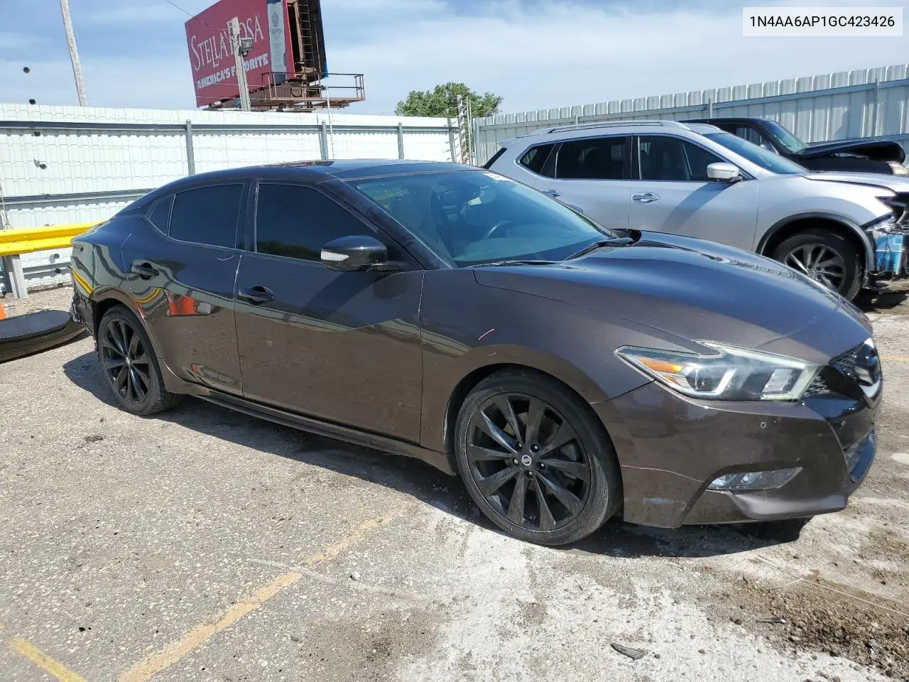 2016 Nissan Maxima 3.5S VIN: 1N4AA6AP1GC423426 Lot: 65446395