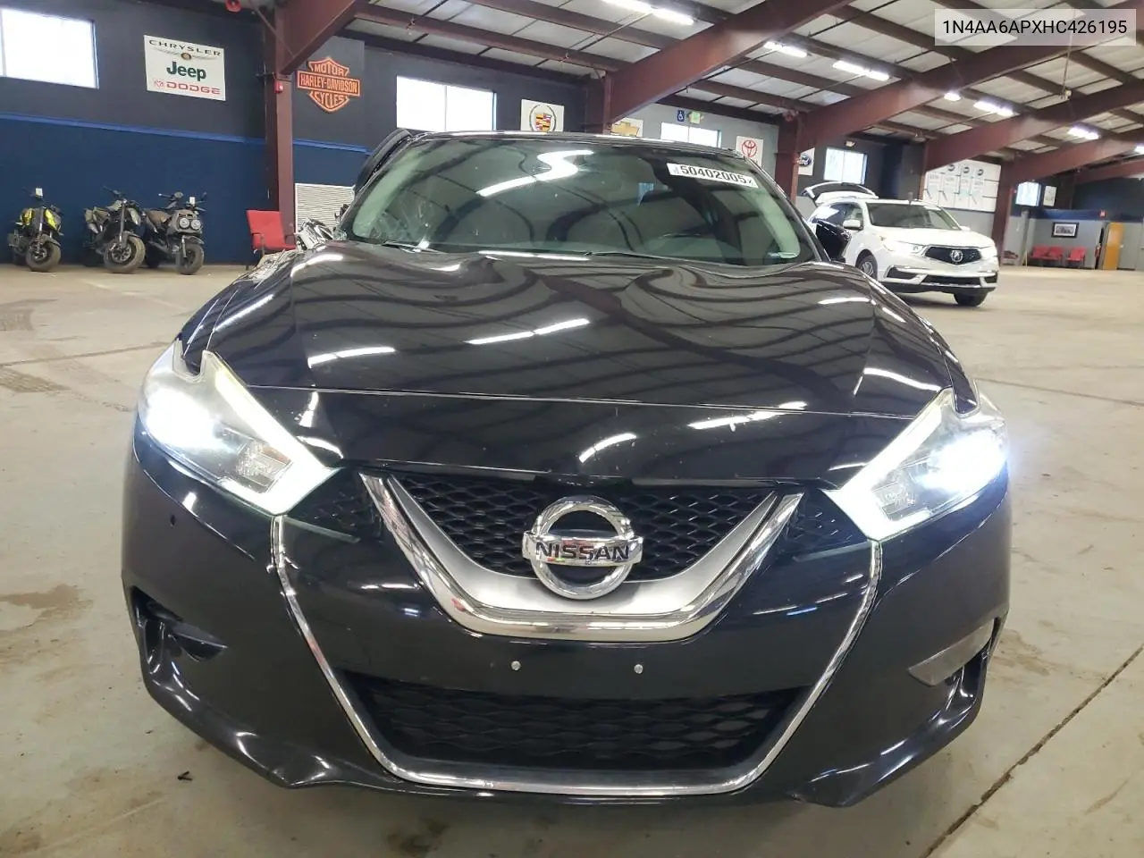 2017 Nissan Maxima 3.5S VIN: 1N4AA6APXHC426195 Lot: 50402005