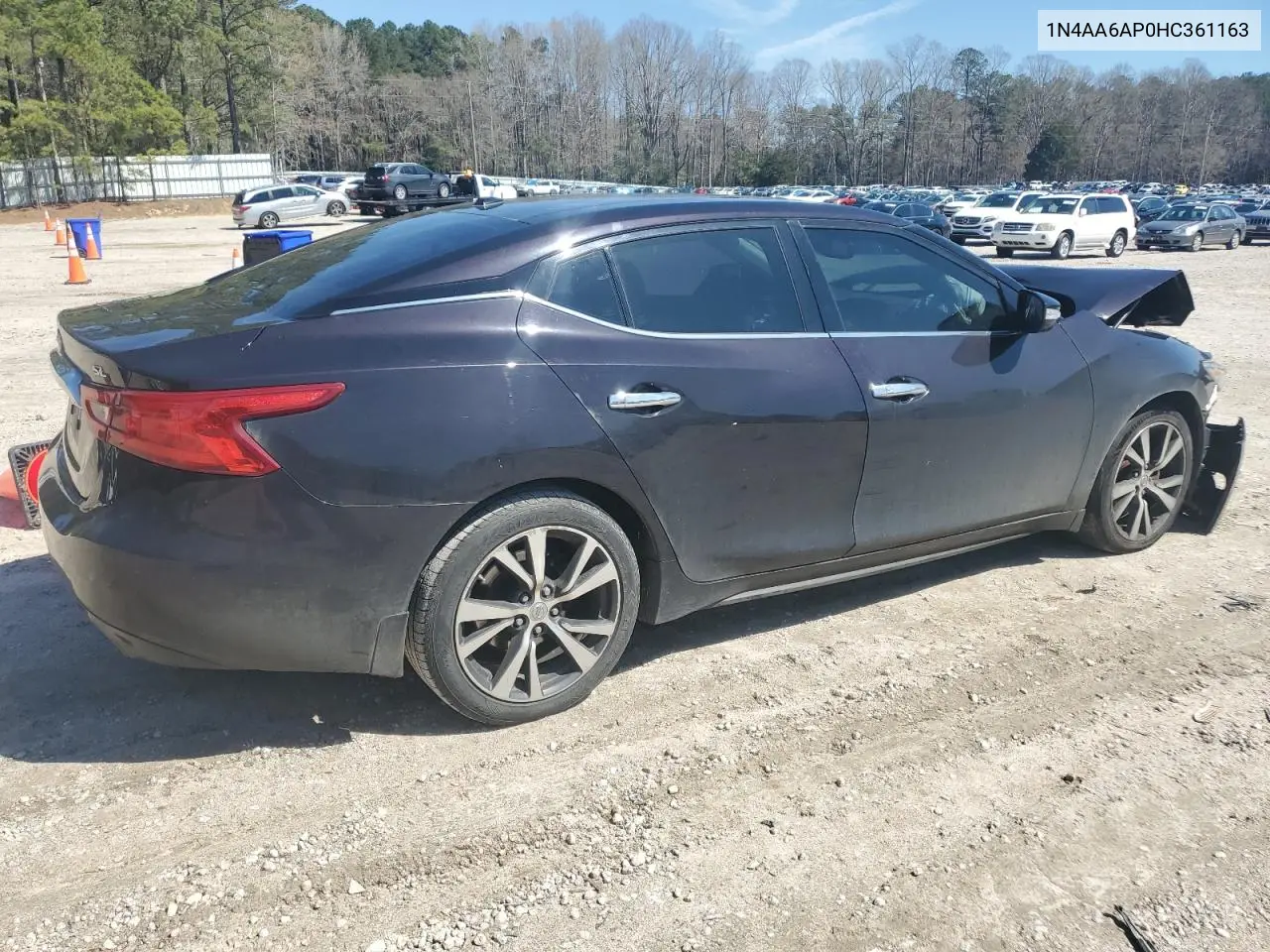 2017 Nissan Maxima 3.5S VIN: 1N4AA6AP0HC361163 Lot: 50595845