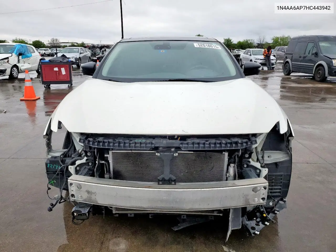 2017 Nissan Maxima 3.5S VIN: 1N4AA6AP7HC443942 Lot: 52018015