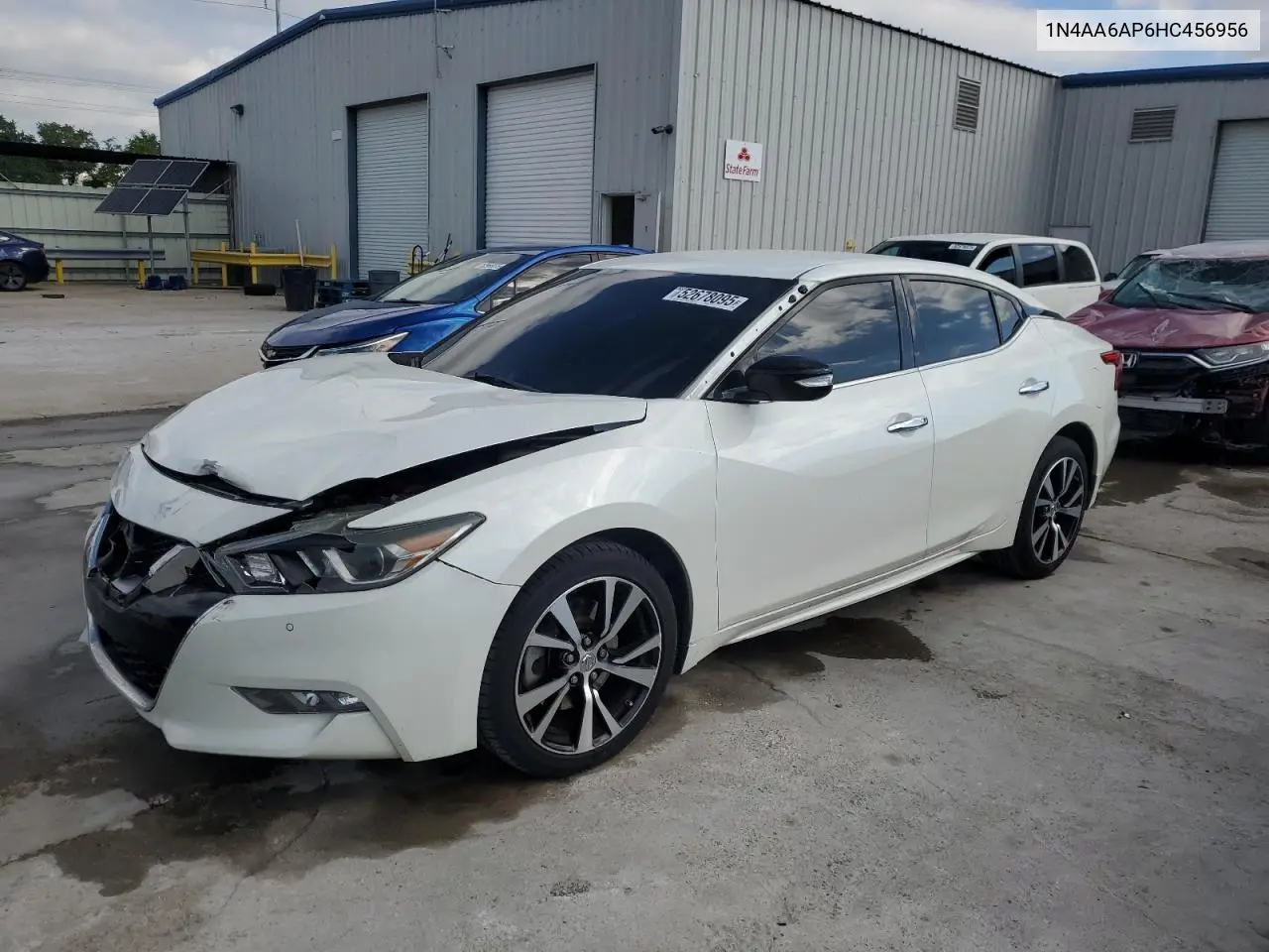 2017 Nissan Maxima 3.5S VIN: 1N4AA6AP6HC456956 Lot: 52678095