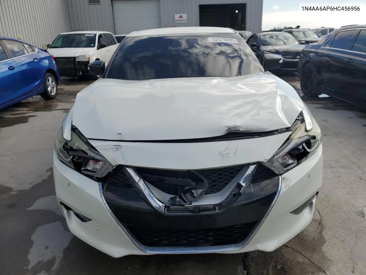 2017 Nissan Maxima 3.5S VIN: 1N4AA6AP6HC456956 Lot: 52678095