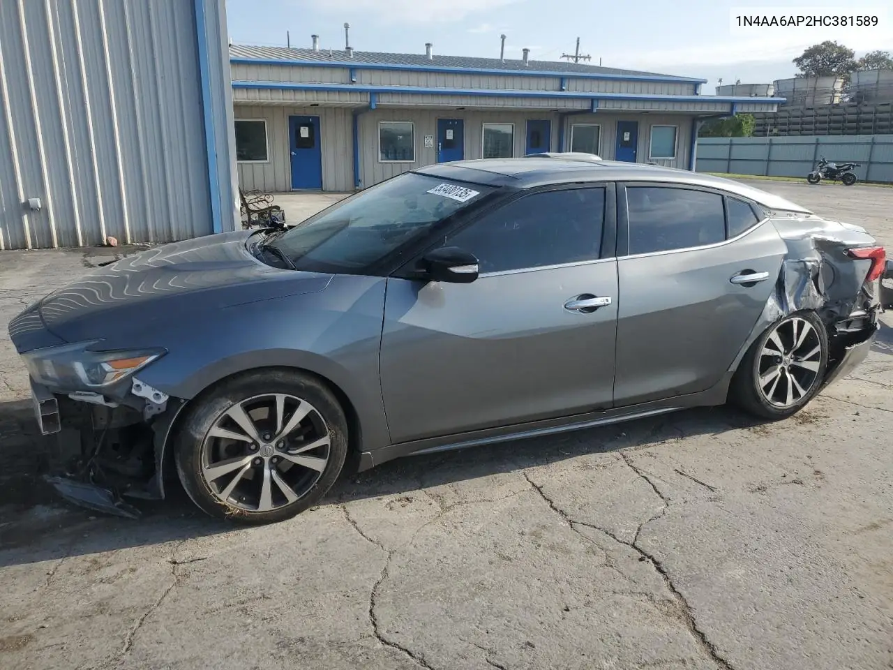 2017 Nissan Maxima 3.5S VIN: 1N4AA6AP2HC381589 Lot: 53400135