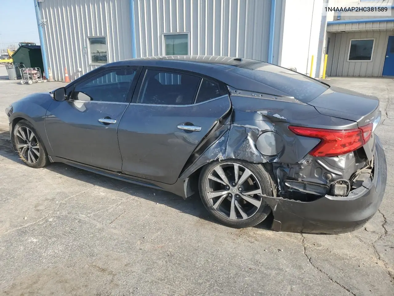 2017 Nissan Maxima 3.5S VIN: 1N4AA6AP2HC381589 Lot: 53400135
