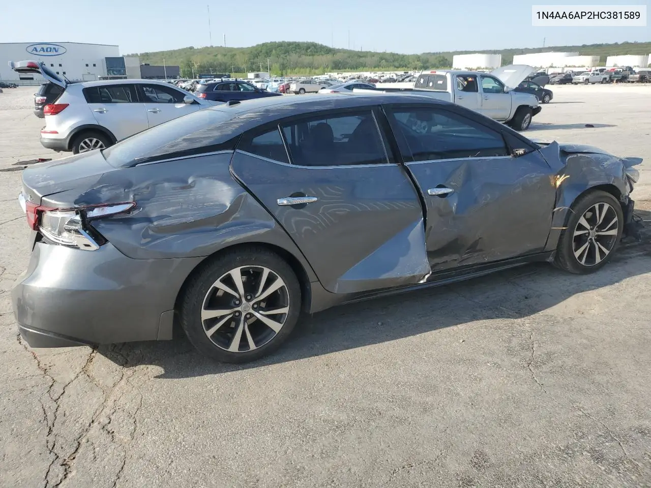 2017 Nissan Maxima 3.5S VIN: 1N4AA6AP2HC381589 Lot: 53400135