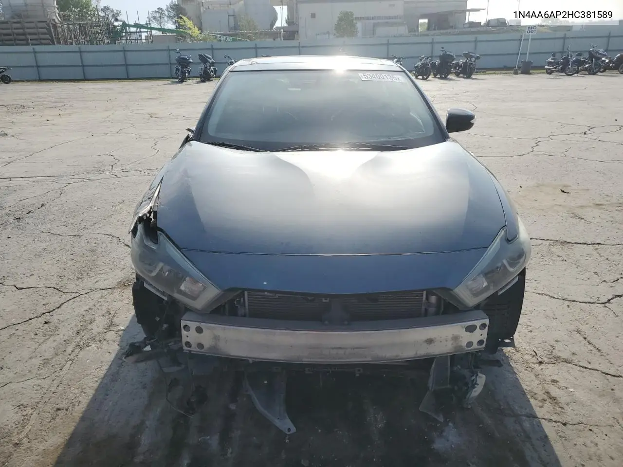 2017 Nissan Maxima 3.5S VIN: 1N4AA6AP2HC381589 Lot: 53400135