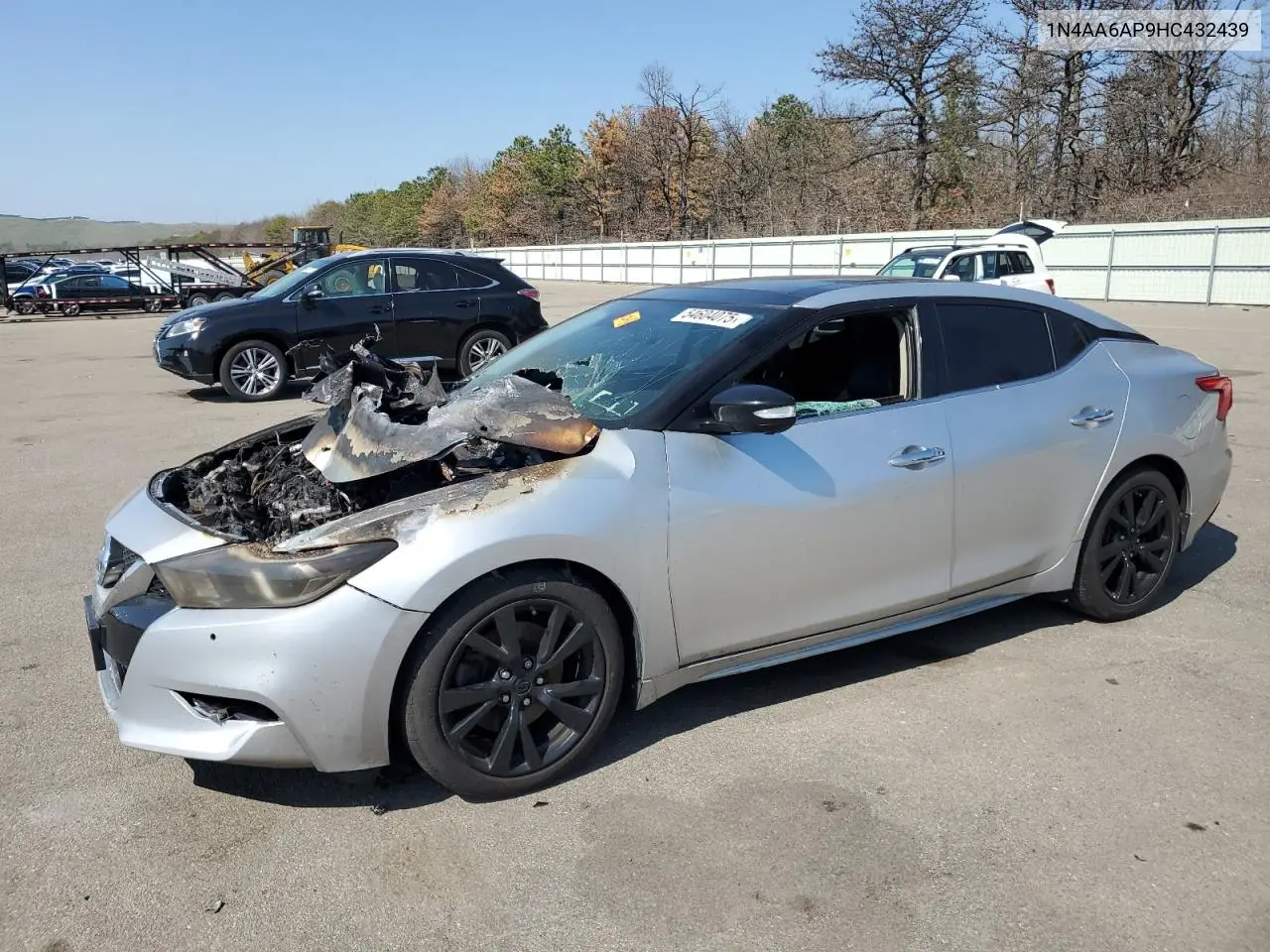 2017 Nissan Maxima 3.5S VIN: 1N4AA6AP9HC432439 Lot: 54604075