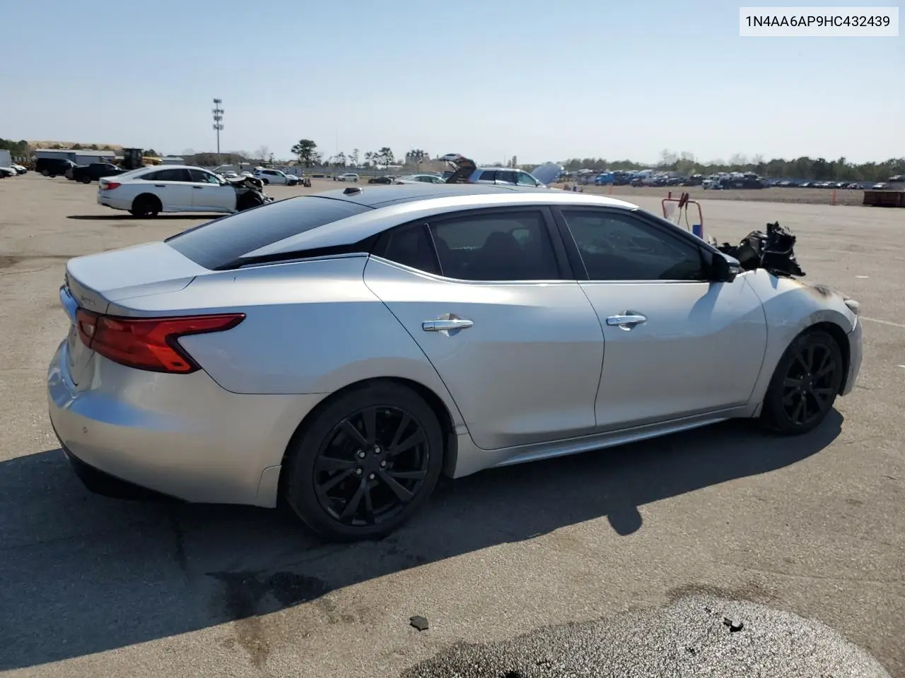 2017 Nissan Maxima 3.5S VIN: 1N4AA6AP9HC432439 Lot: 54604075