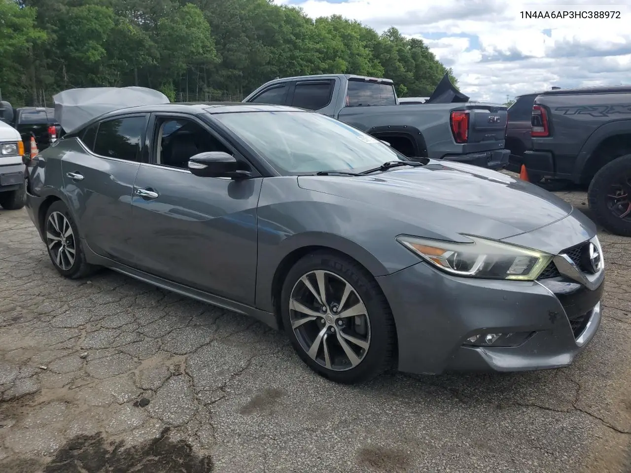 2017 Nissan Maxima 3.5S VIN: 1N4AA6AP3HC388972 Lot: 55361295