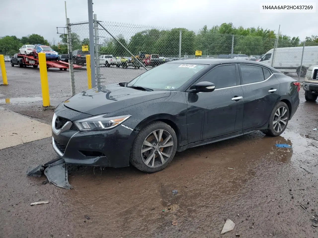2017 Nissan Maxima 3.5S VIN: 1N4AA6AP2HC437269 Lot: 55764725