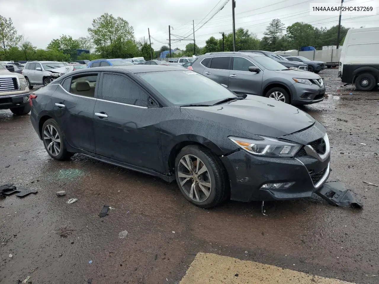 2017 Nissan Maxima 3.5S VIN: 1N4AA6AP2HC437269 Lot: 55764725