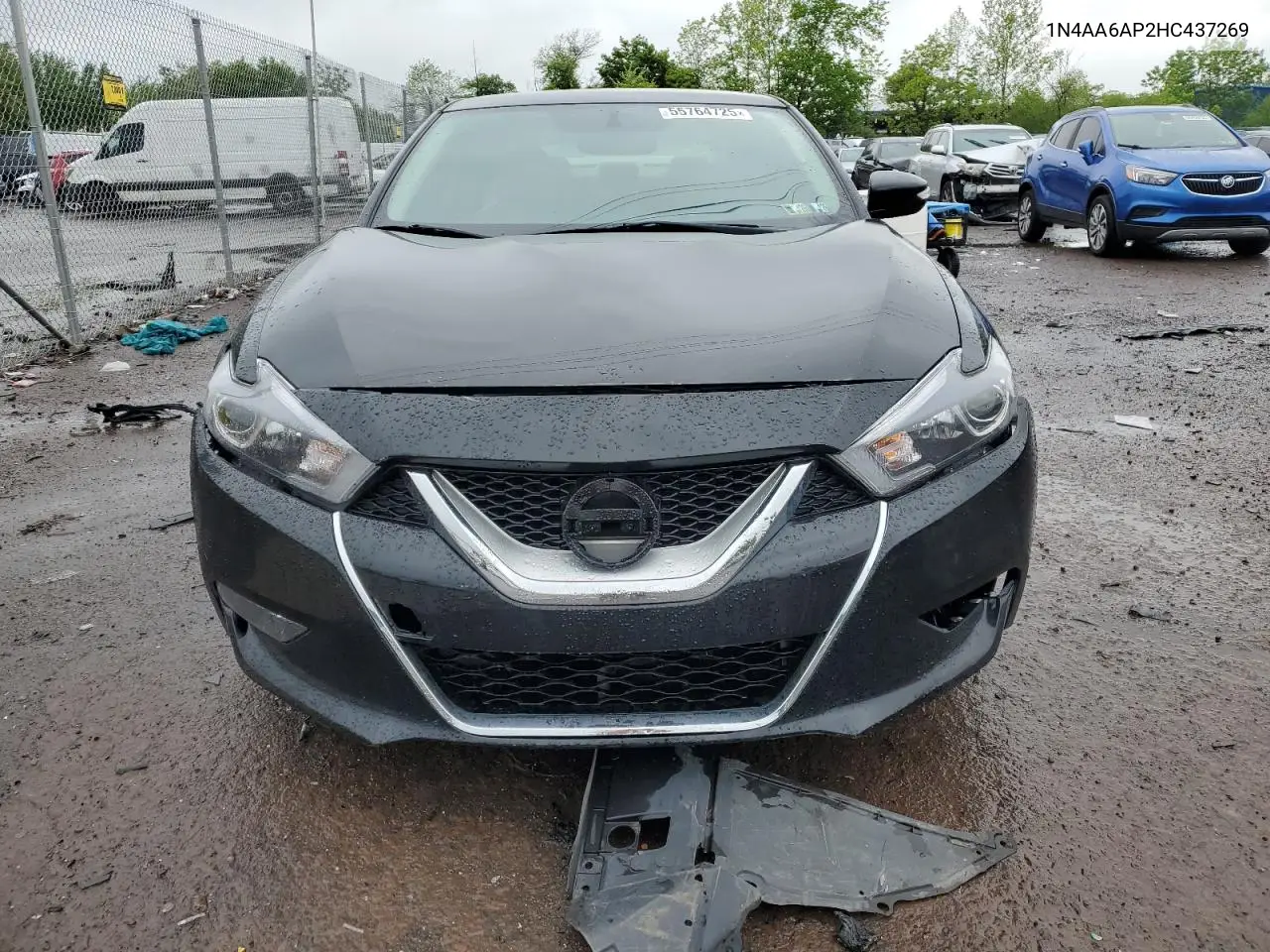 2017 Nissan Maxima 3.5S VIN: 1N4AA6AP2HC437269 Lot: 55764725
