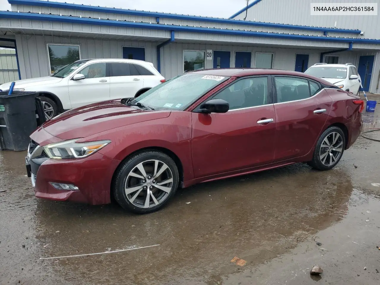 2017 Nissan Maxima 3.5S VIN: 1N4AA6AP2HC361584 Lot: 56153925