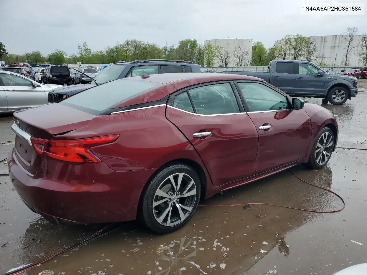 2017 Nissan Maxima 3.5S VIN: 1N4AA6AP2HC361584 Lot: 56153925