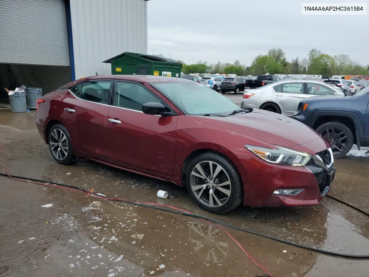 2017 Nissan Maxima 3.5S VIN: 1N4AA6AP2HC361584 Lot: 56153925