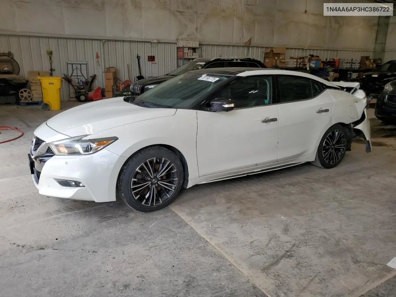 2017 Nissan Maxima 3.5S VIN: 1N4AA6AP3HC386722 Lot: 56196775