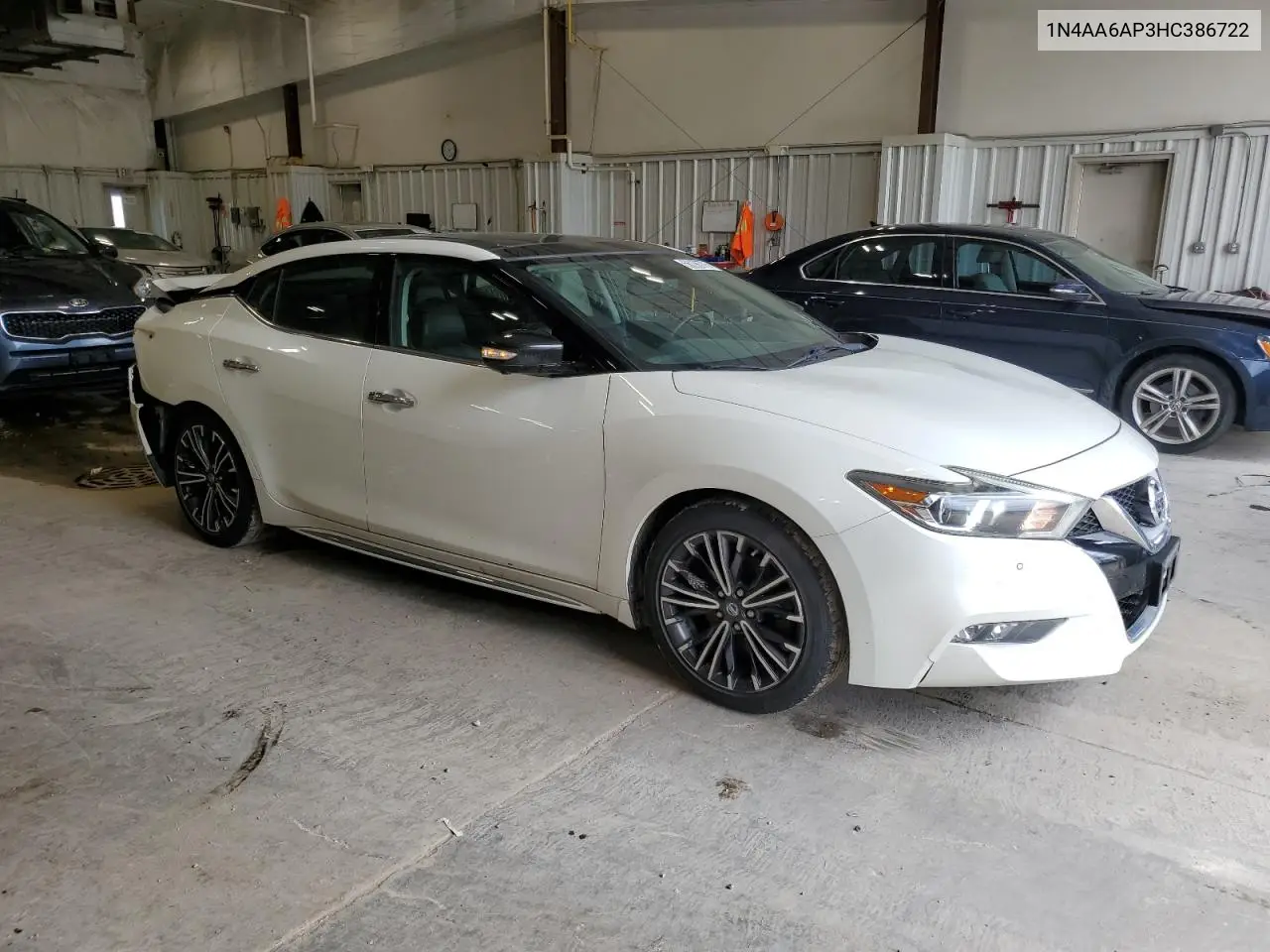 2017 Nissan Maxima 3.5S VIN: 1N4AA6AP3HC386722 Lot: 56196775