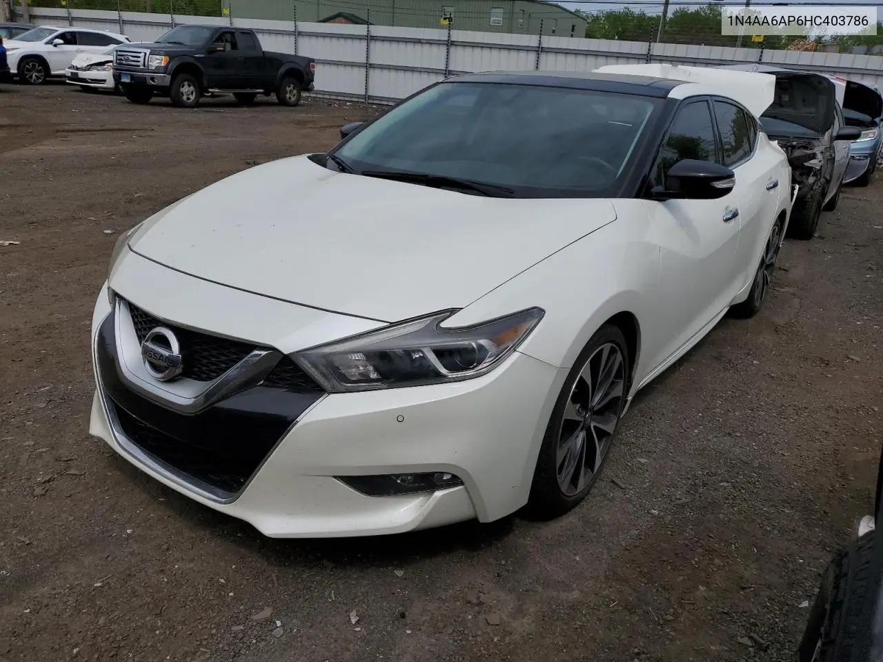 2017 Nissan Maxima 3.5S VIN: 1N4AA6AP6HC403786 Lot: 56538795