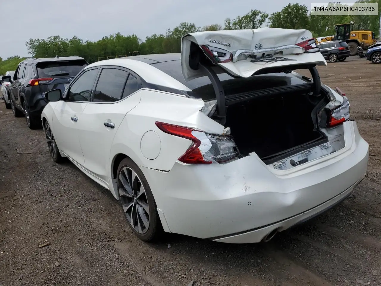 2017 Nissan Maxima 3.5S VIN: 1N4AA6AP6HC403786 Lot: 56538795