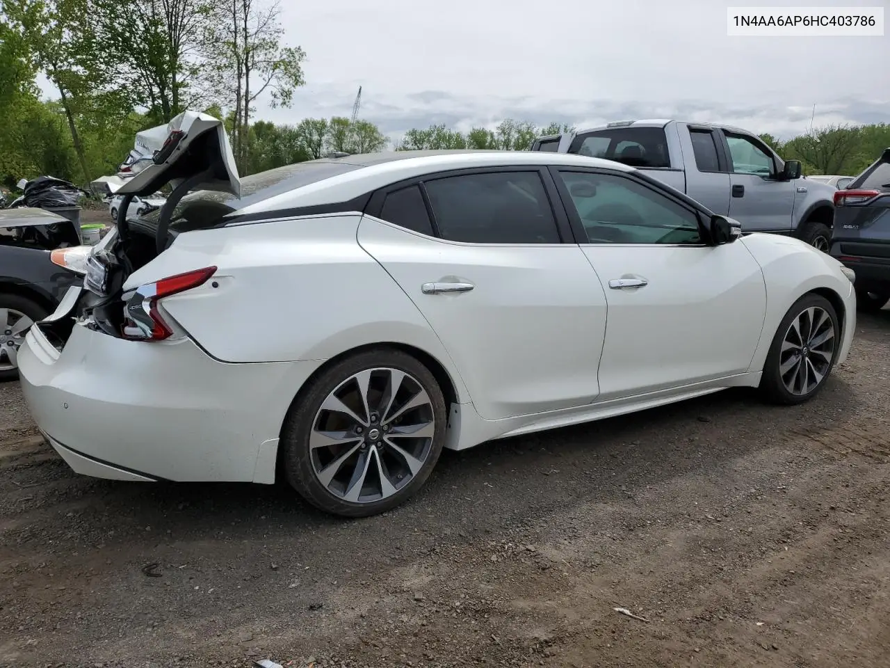 2017 Nissan Maxima 3.5S VIN: 1N4AA6AP6HC403786 Lot: 56538795