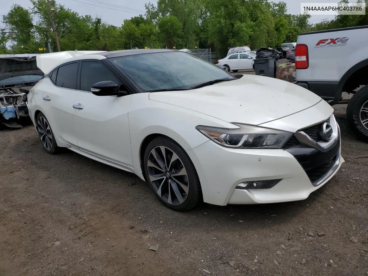 2017 Nissan Maxima 3.5S VIN: 1N4AA6AP6HC403786 Lot: 56538795