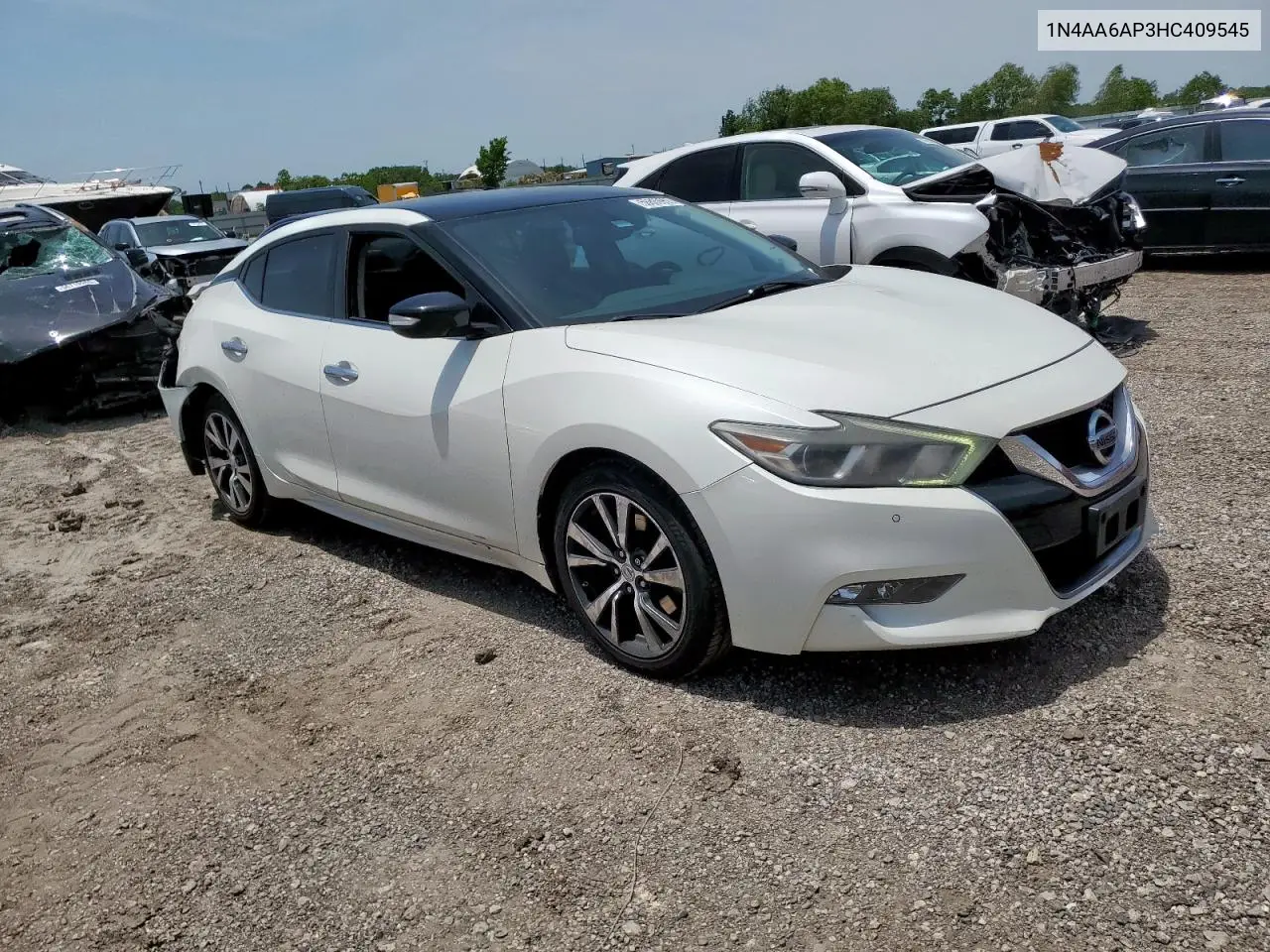 2017 Nissan Maxima 3.5S VIN: 1N4AA6AP3HC409545 Lot: 56869905