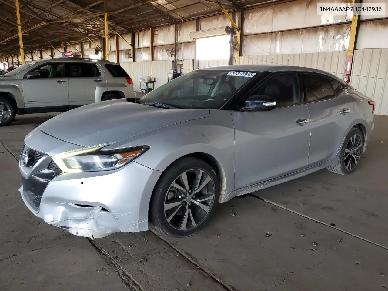 2017 Nissan Maxima 3.5S VIN: 1N4AA6AP7HC442936 Lot: 57072965