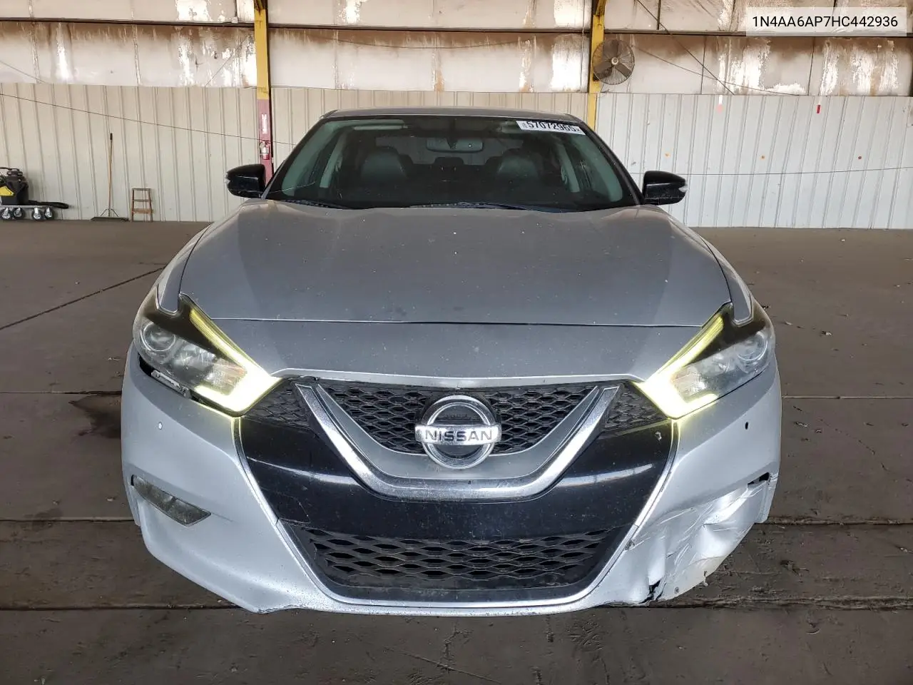2017 Nissan Maxima 3.5S VIN: 1N4AA6AP7HC442936 Lot: 57072965