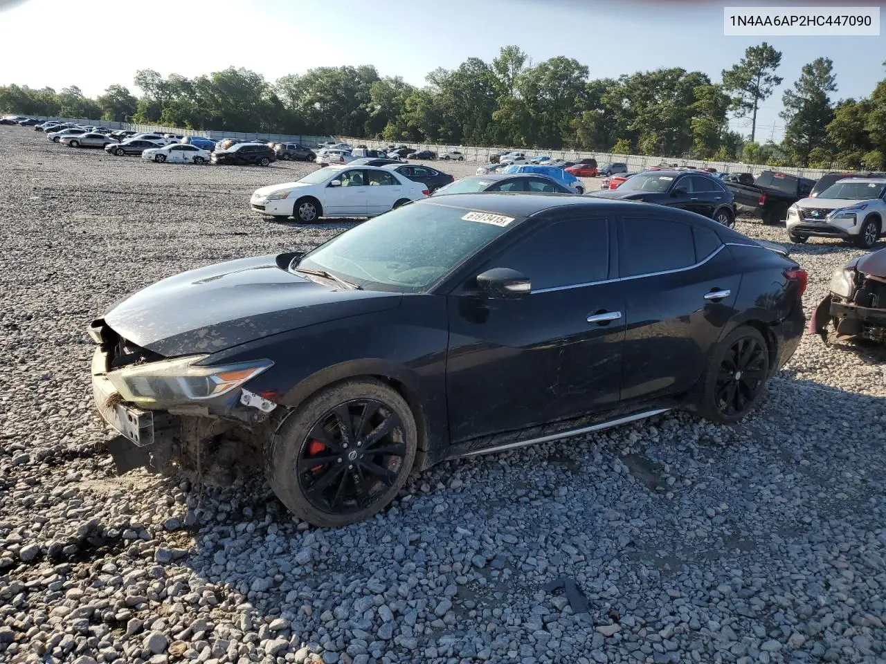 2017 Nissan Maxima 3.5S VIN: 1N4AA6AP2HC447090 Lot: 61973415