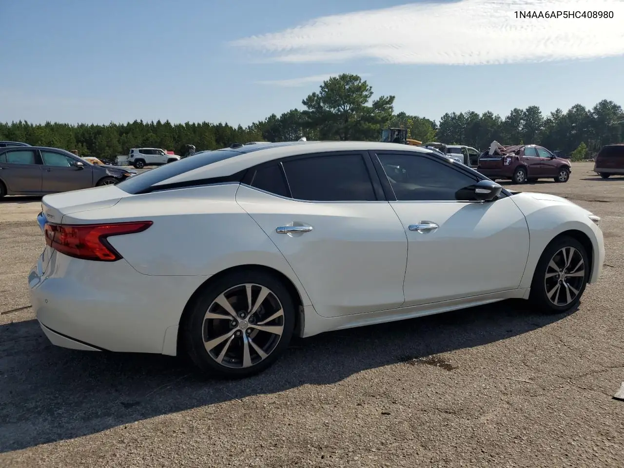 2017 Nissan Maxima 3.5S VIN: 1N4AA6AP5HC408980 Lot: 62631405