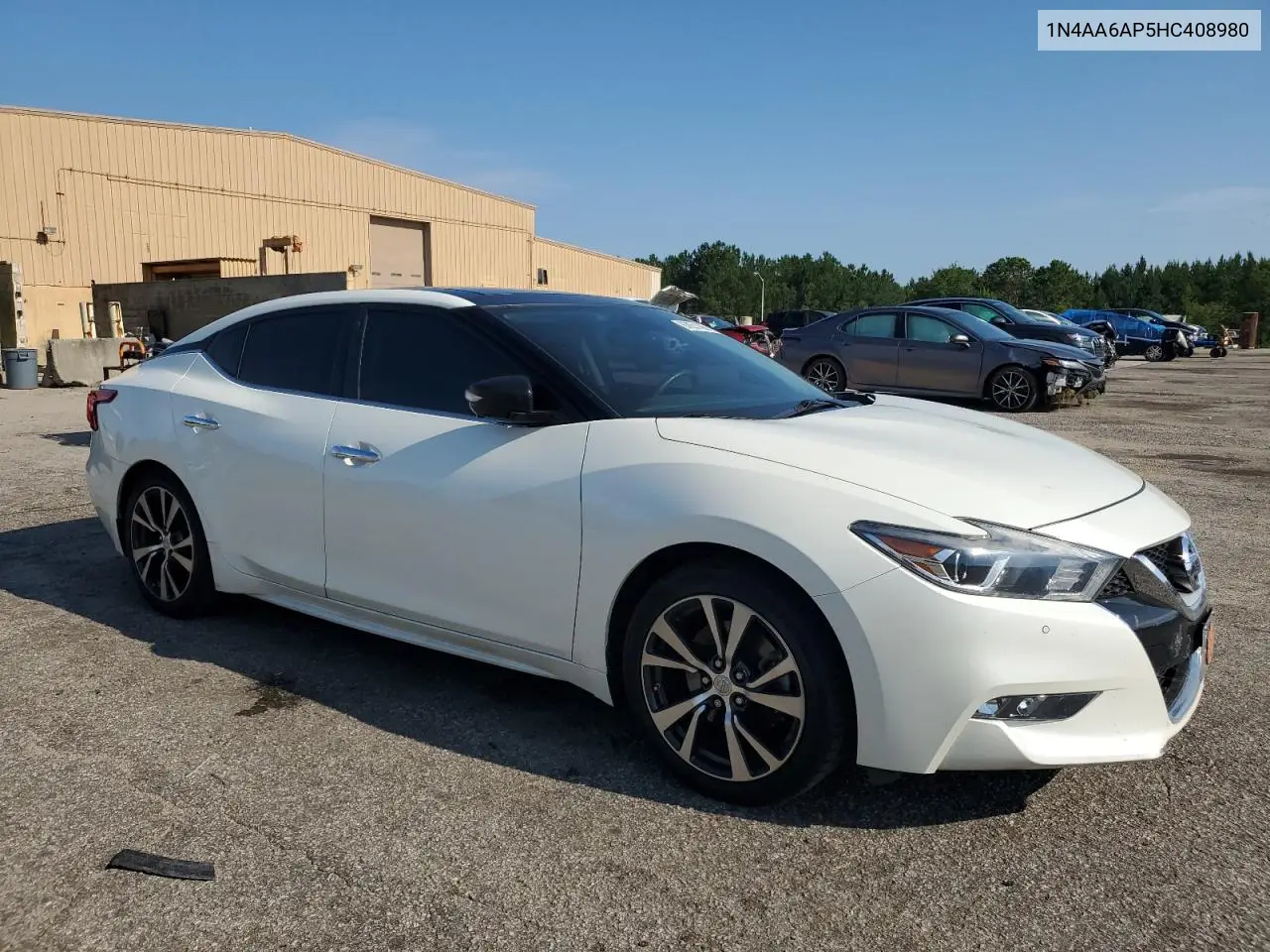 2017 Nissan Maxima 3.5S VIN: 1N4AA6AP5HC408980 Lot: 62631405