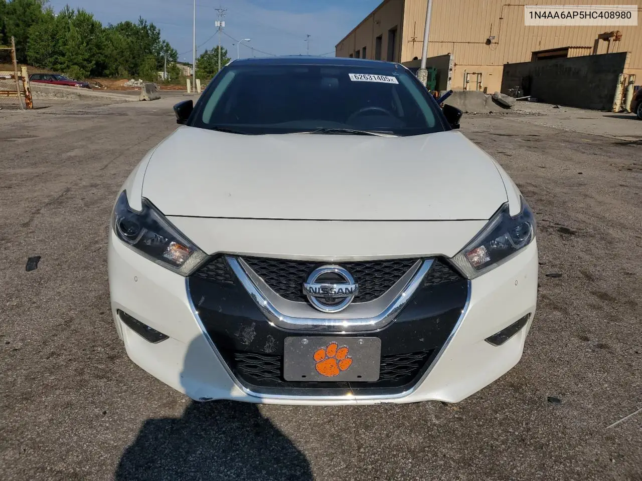 2017 Nissan Maxima 3.5S VIN: 1N4AA6AP5HC408980 Lot: 62631405