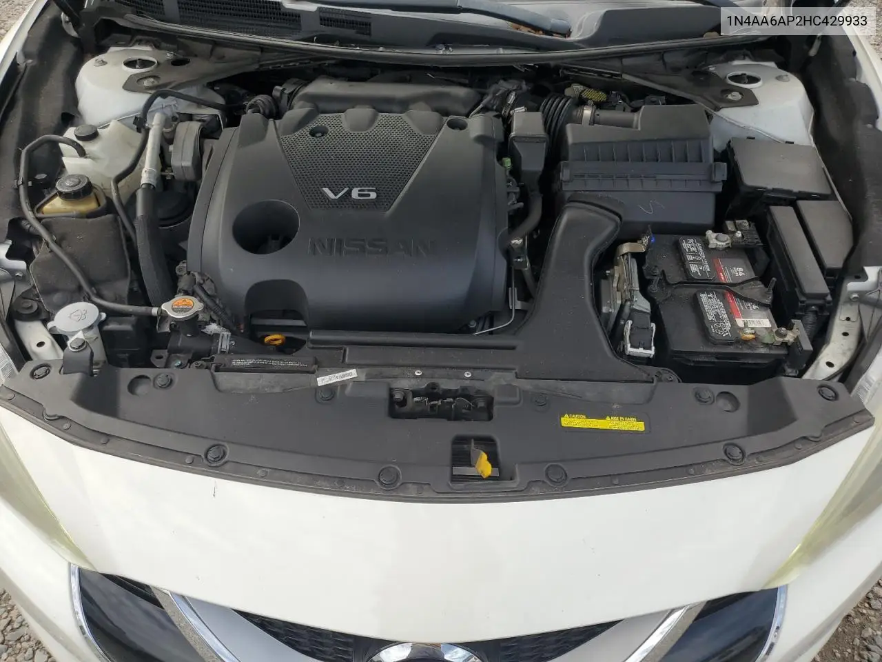 2017 Nissan Maxima 3.5S VIN: 1N4AA6AP2HC429933 Lot: 62710485