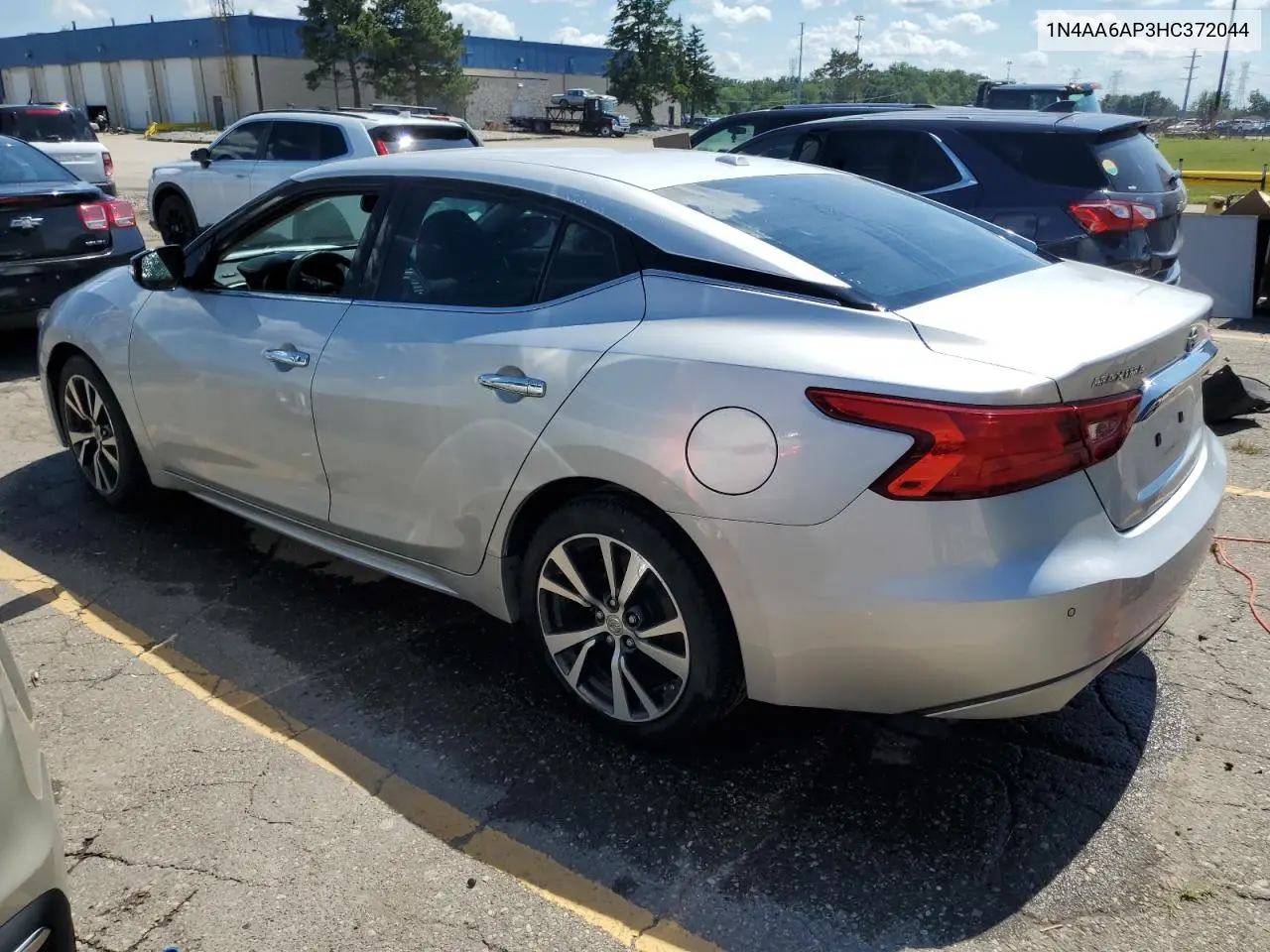 2017 Nissan Maxima 3.5S VIN: 1N4AA6AP3HC372044 Lot: 62770155