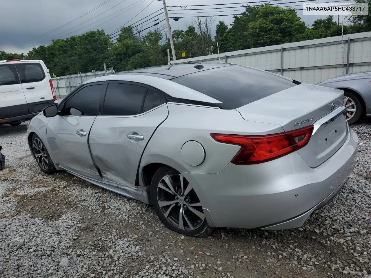 2017 Nissan Maxima 3.5S VIN: 1N4AA6AP5HC433717 Lot: 62777315