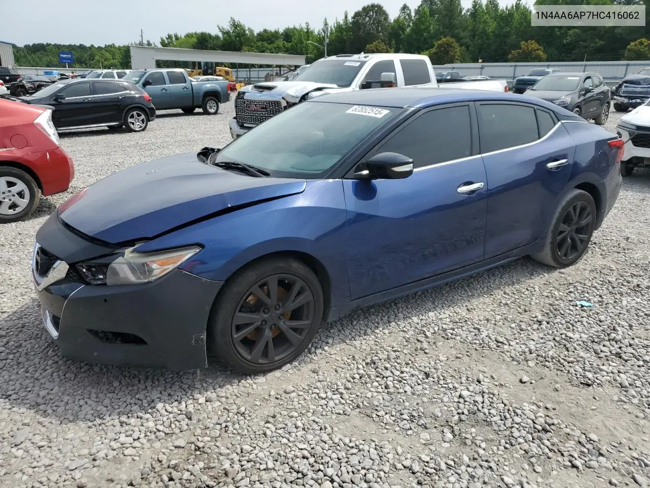 2017 Nissan Maxima 3.5S VIN: 1N4AA6AP7HC416062 Lot: 62852515
