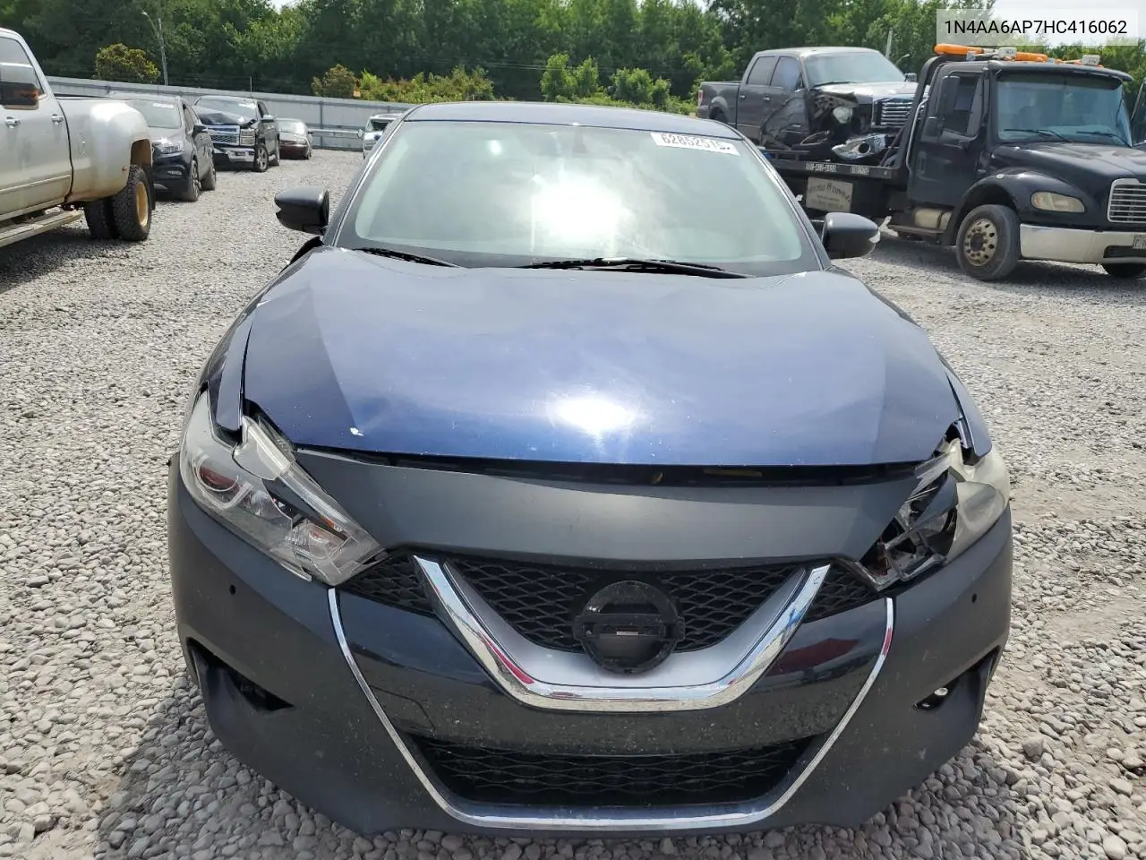 2017 Nissan Maxima 3.5S VIN: 1N4AA6AP7HC416062 Lot: 62852515