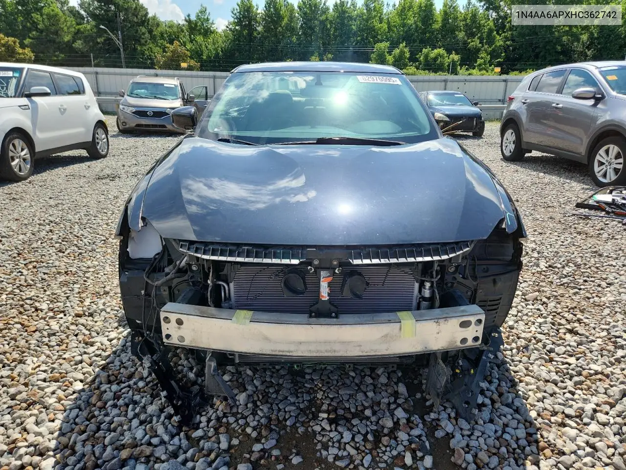 2017 Nissan Maxima 3.5S VIN: 1N4AA6APXHC362742 Lot: 62976595