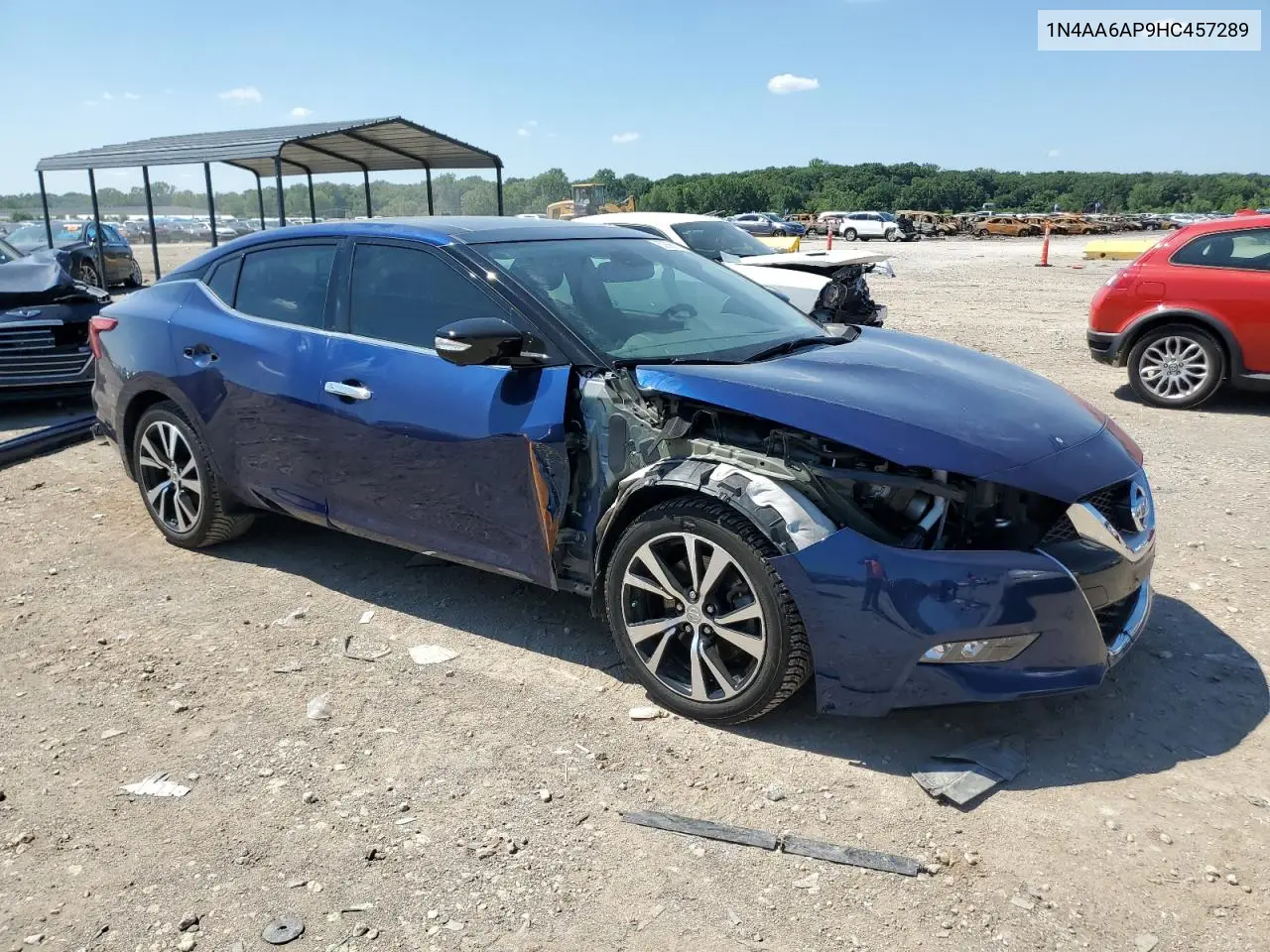 2017 Nissan Maxima 3.5S VIN: 1N4AA6AP9HC457289 Lot: 62996215