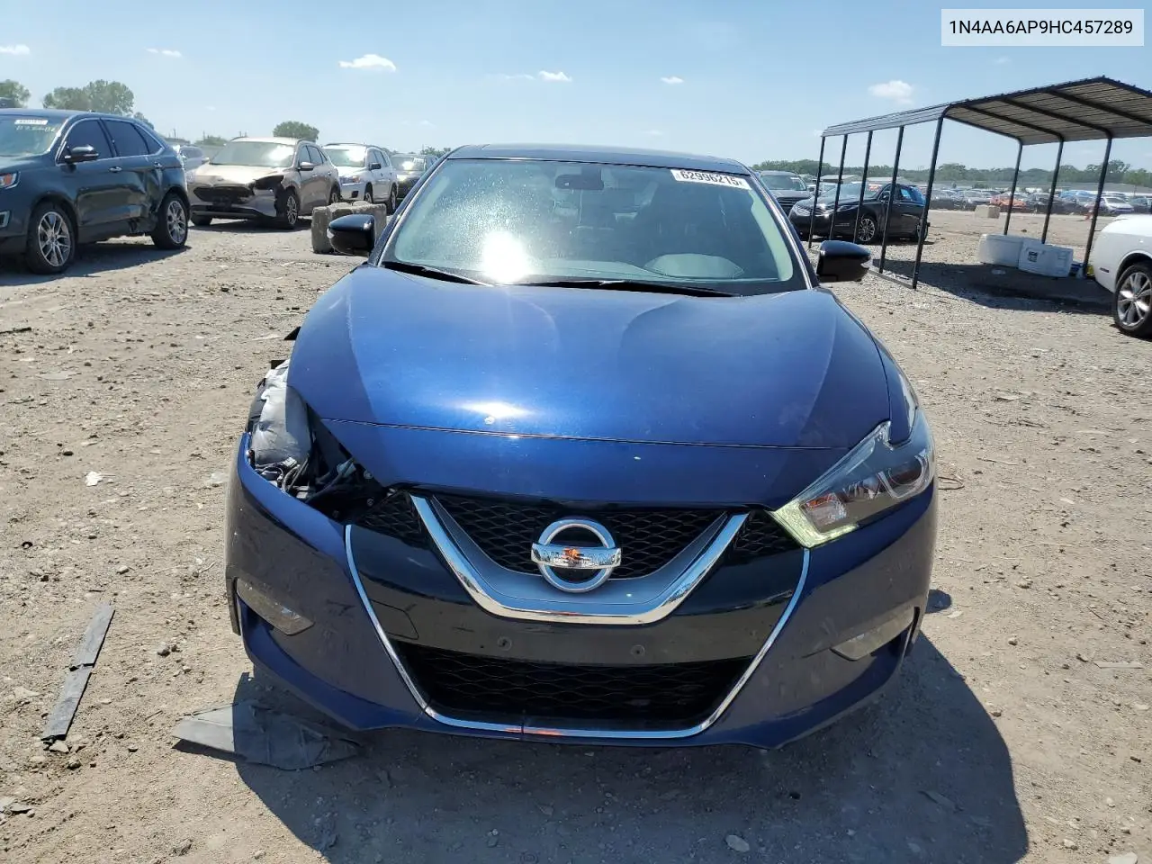 2017 Nissan Maxima 3.5S VIN: 1N4AA6AP9HC457289 Lot: 62996215