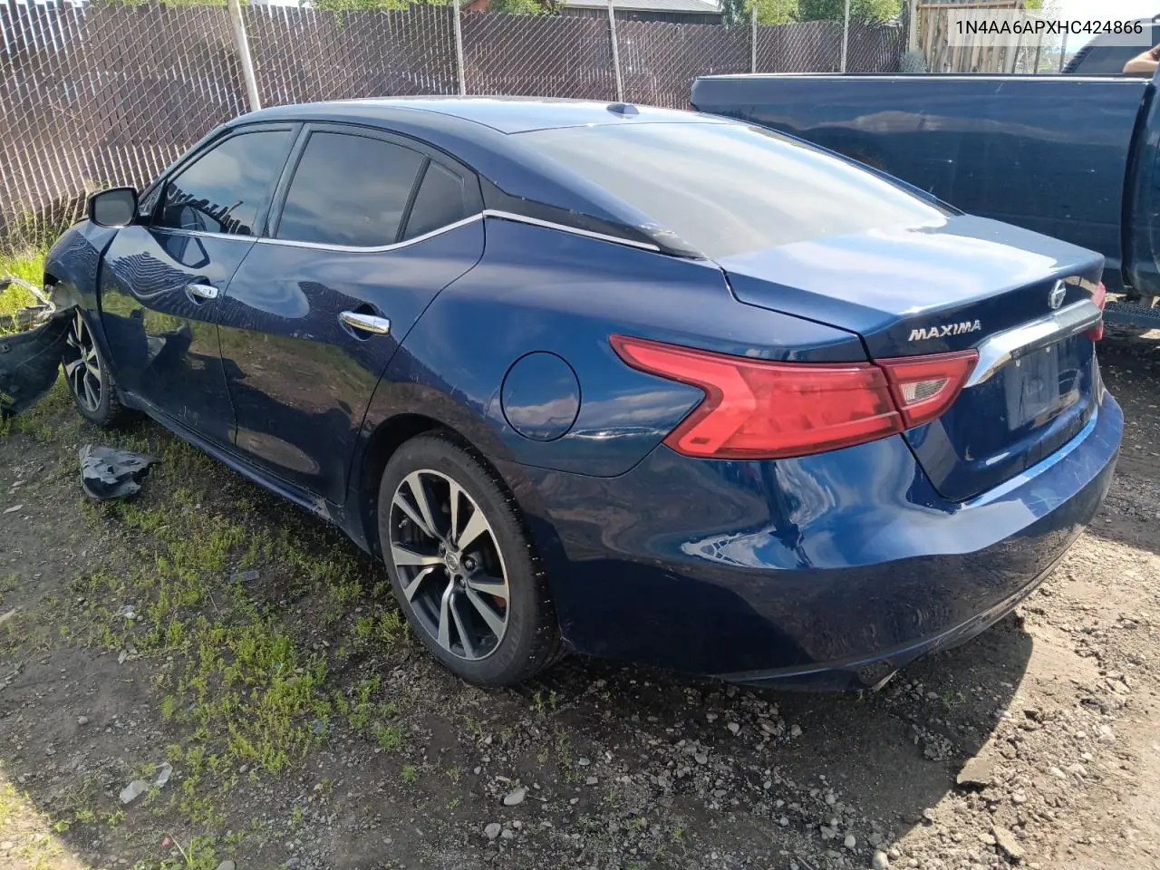 2017 Nissan Maxima 3.5S VIN: 1N4AA6APXHC424866 Lot: 63123795