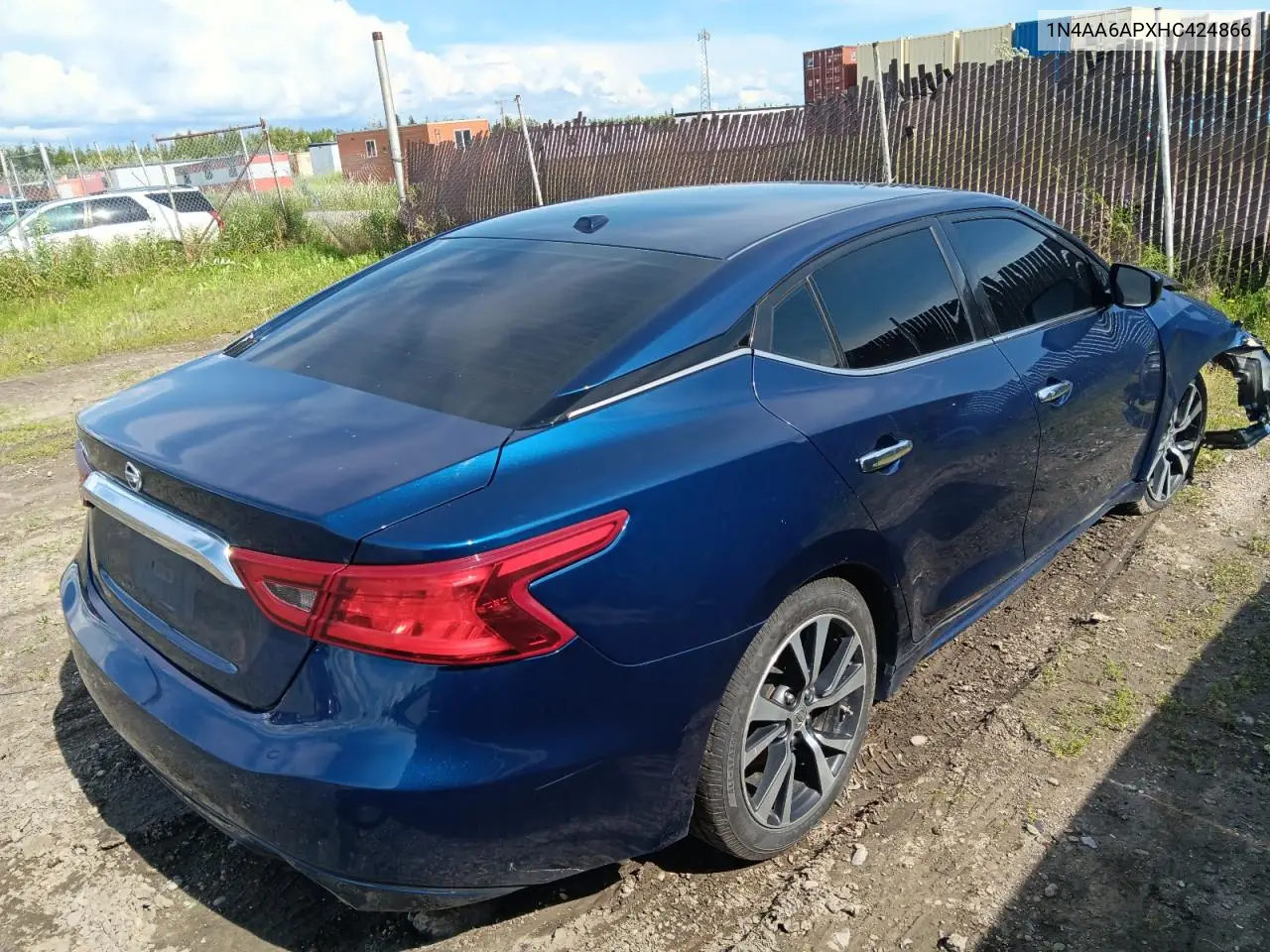 2017 Nissan Maxima 3.5S VIN: 1N4AA6APXHC424866 Lot: 63123795