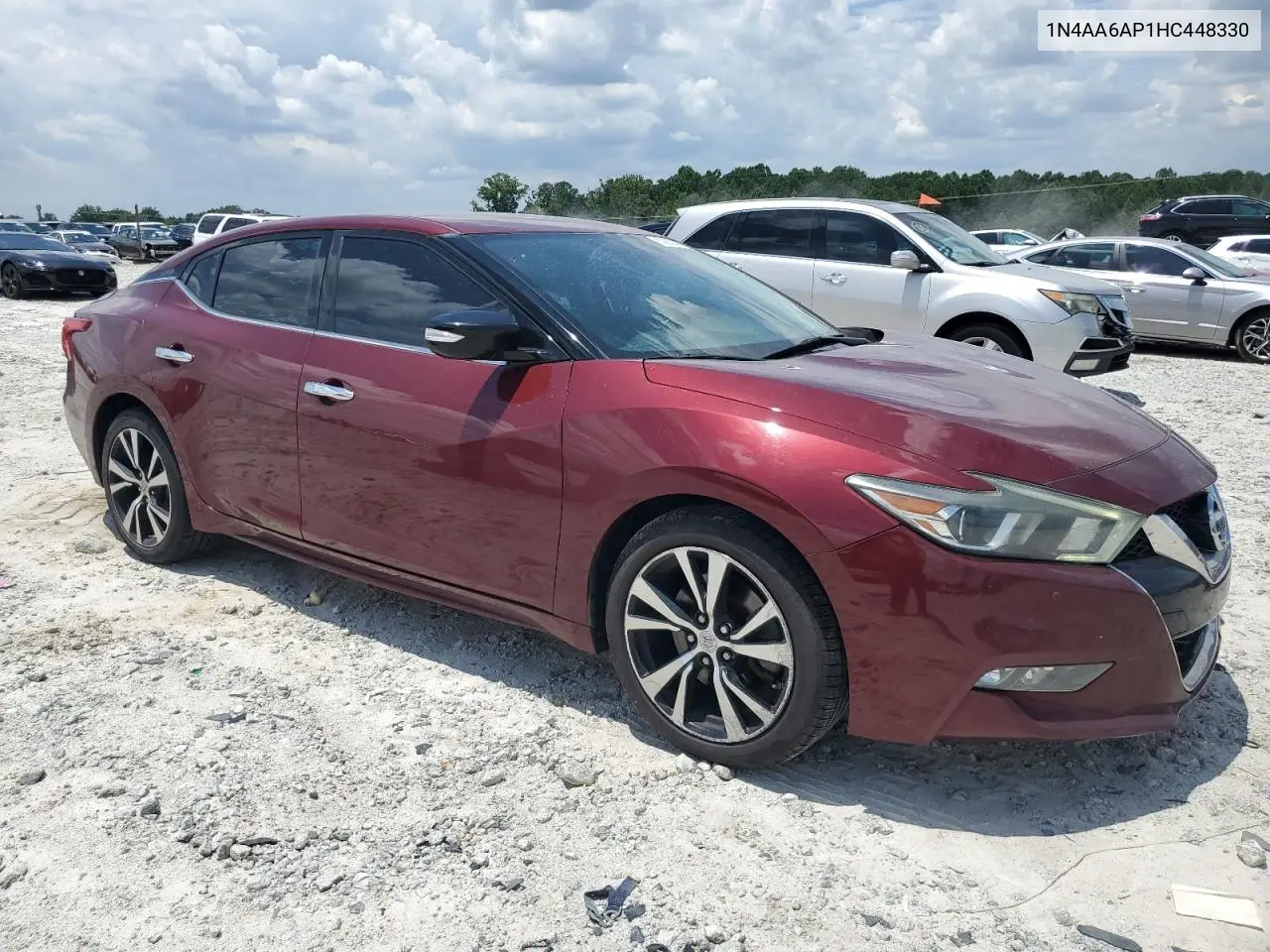 2017 Nissan Maxima 3.5S VIN: 1N4AA6AP1HC448330 Lot: 63263295