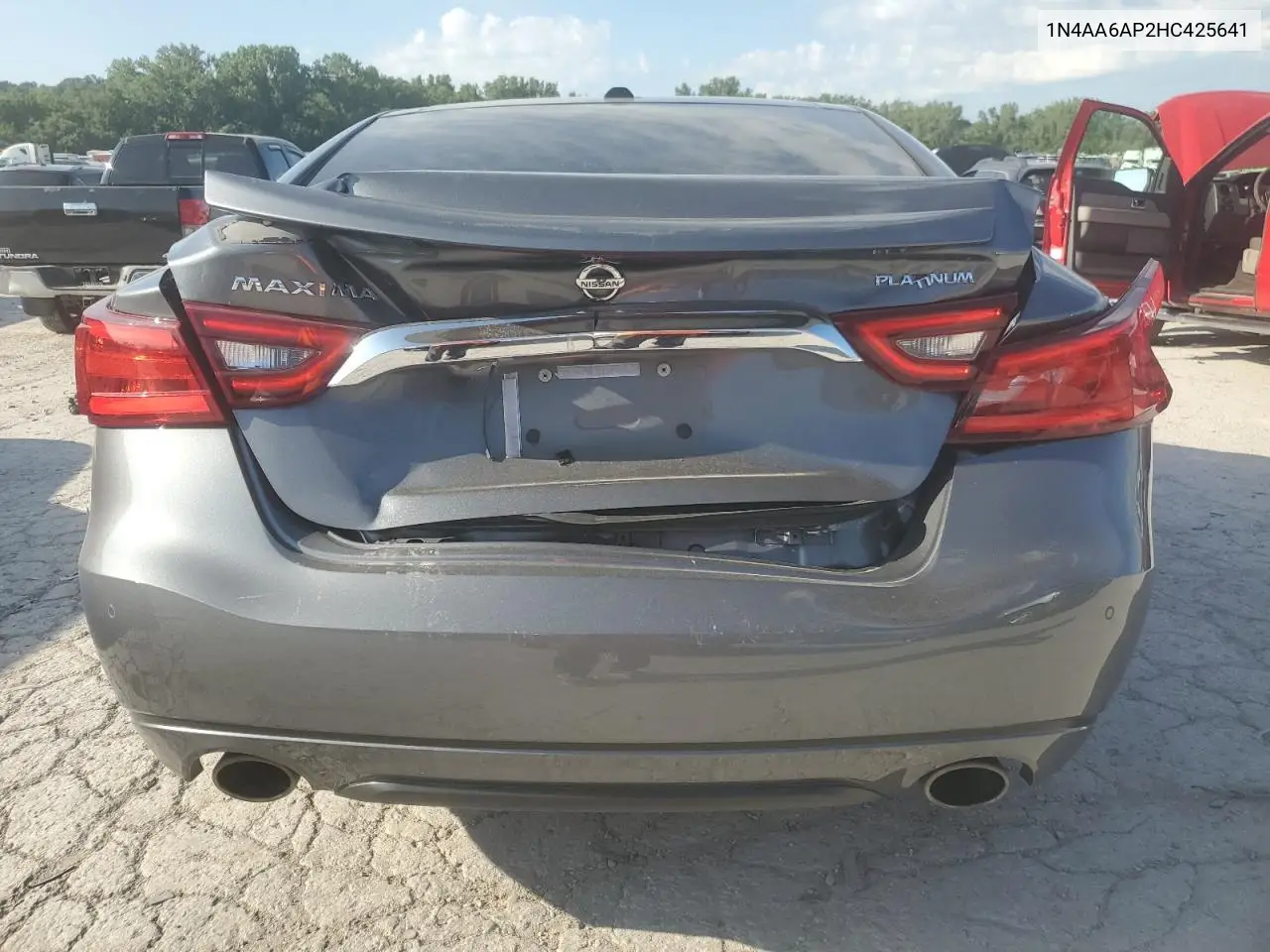 2017 Nissan Maxima 3.5S VIN: 1N4AA6AP2HC425641 Lot: 63838315