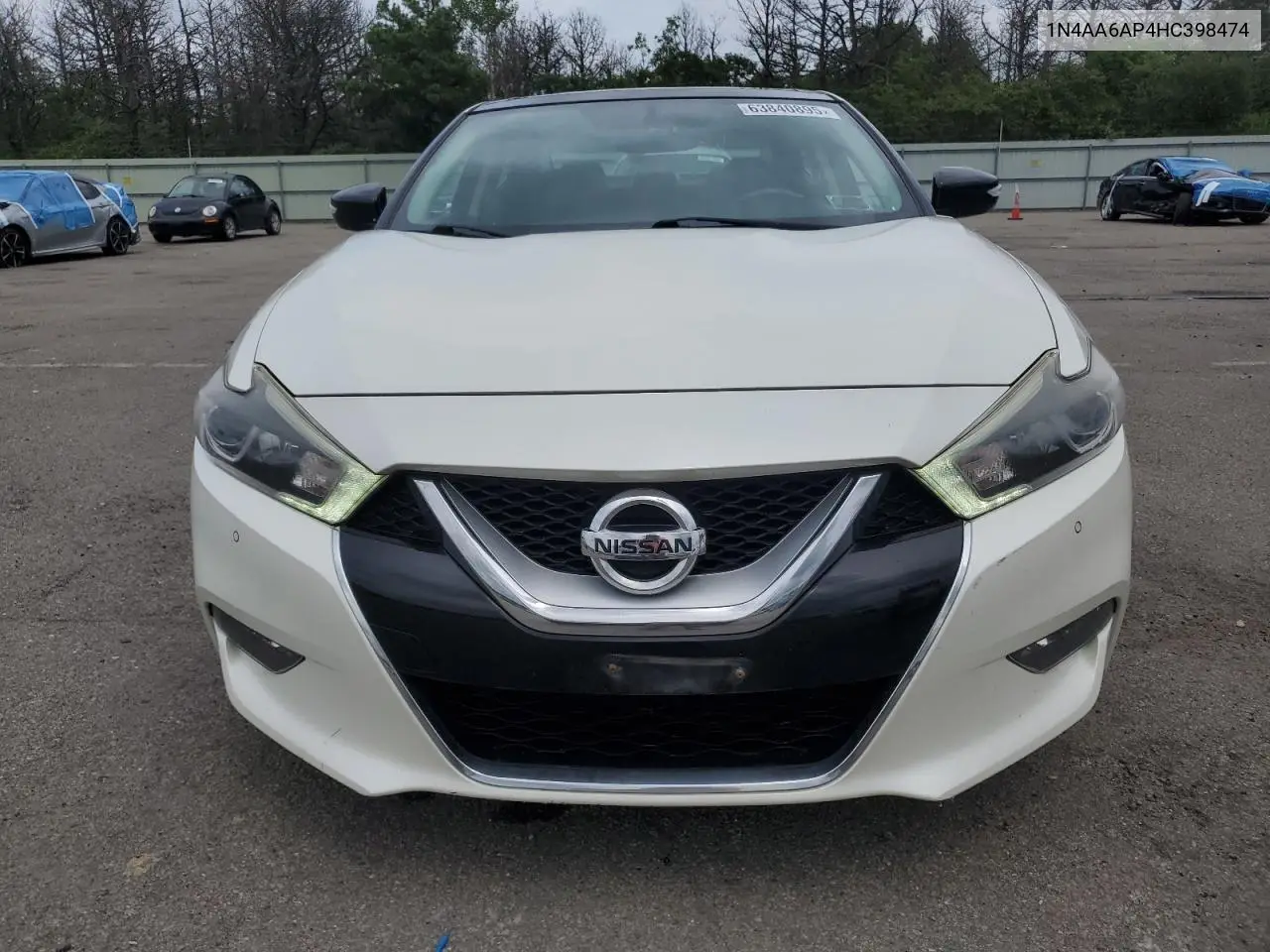 2017 Nissan Maxima 3.5S VIN: 1N4AA6AP4HC398474 Lot: 63840895