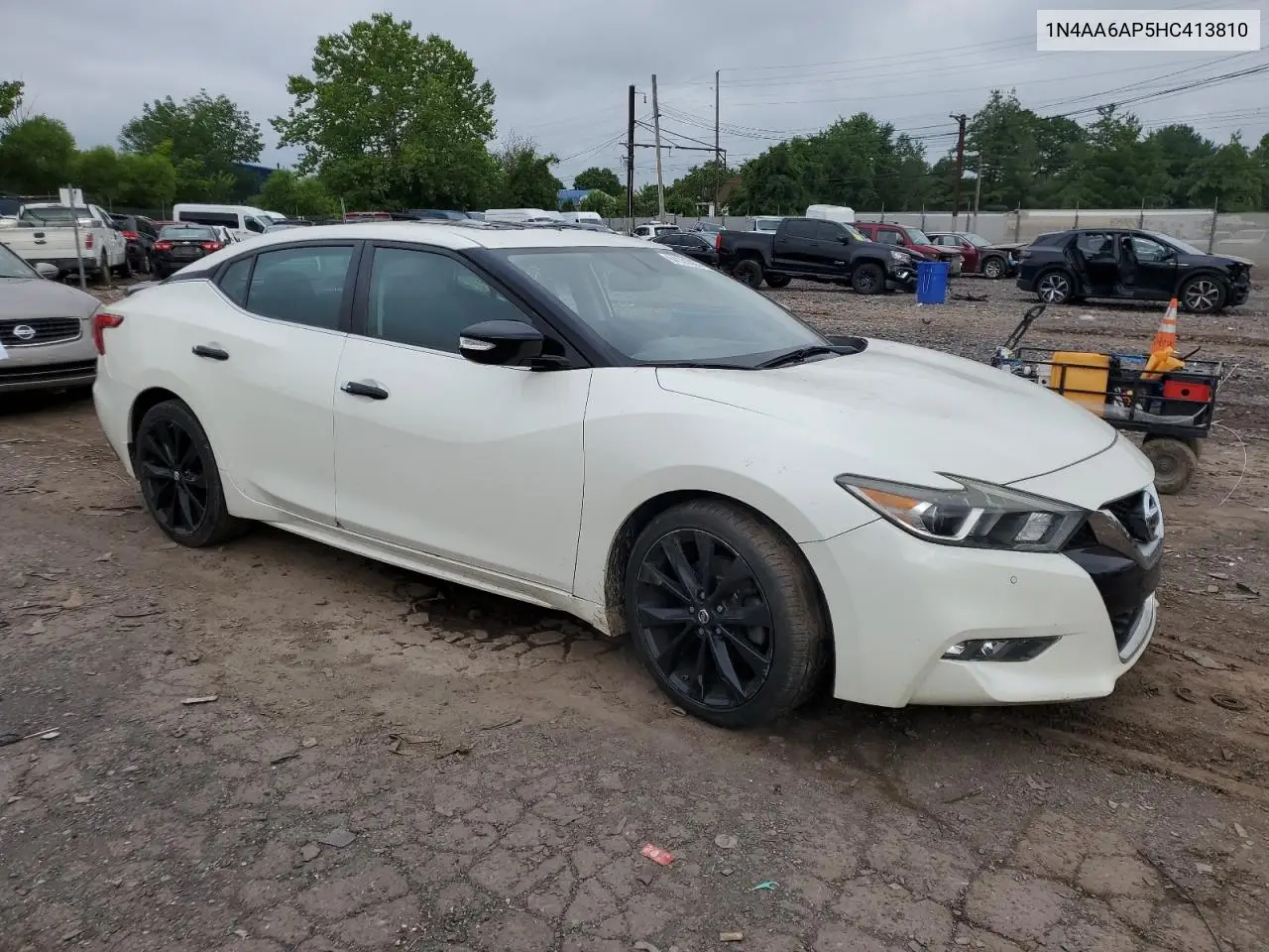2017 Nissan Maxima 3.5S VIN: 1N4AA6AP5HC413810 Lot: 64131435