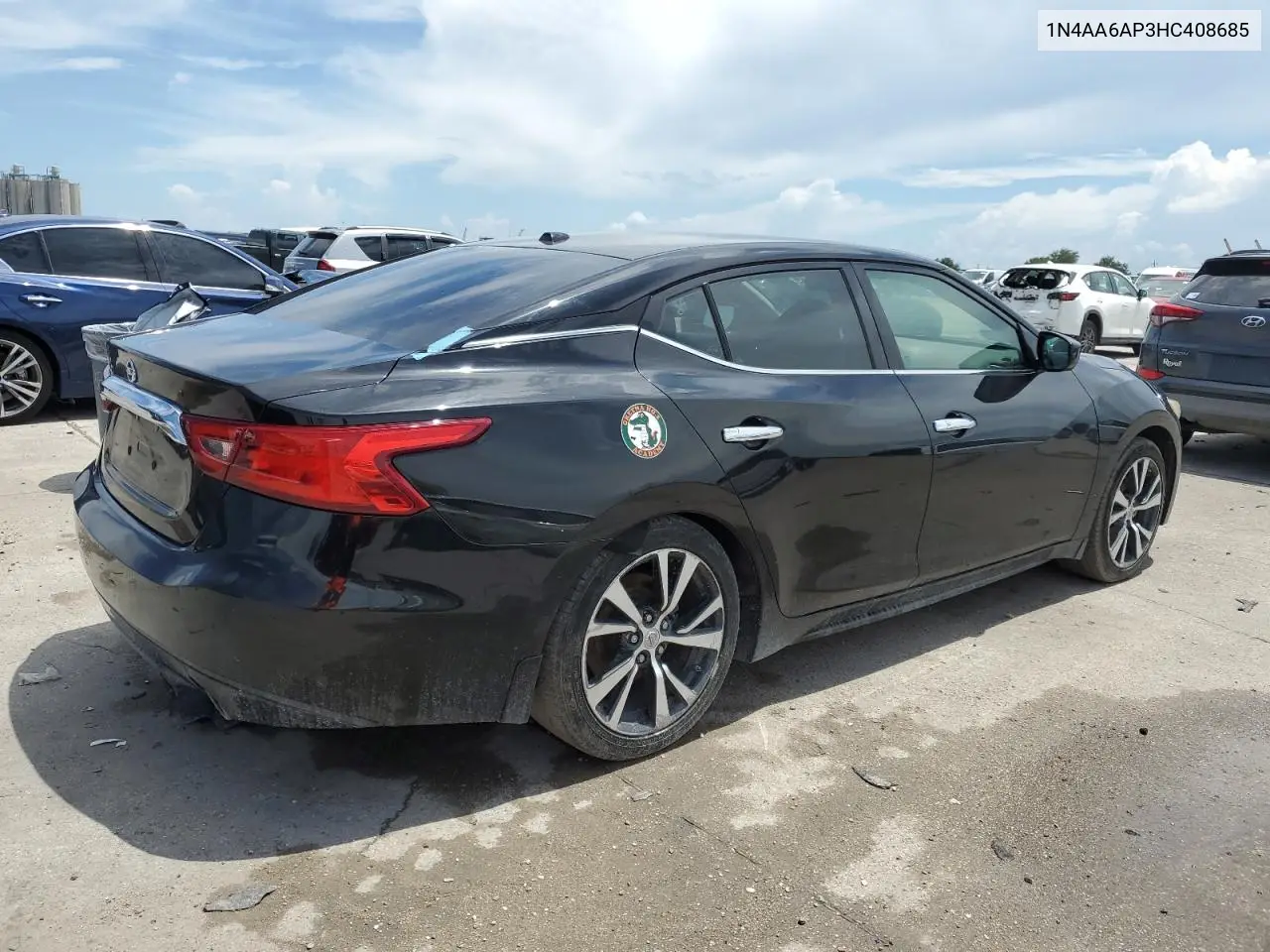 2017 Nissan Maxima 3.5S VIN: 1N4AA6AP3HC408685 Lot: 64294765