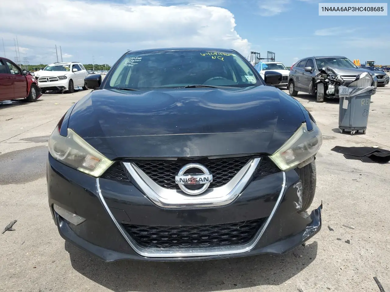 2017 Nissan Maxima 3.5S VIN: 1N4AA6AP3HC408685 Lot: 64294765