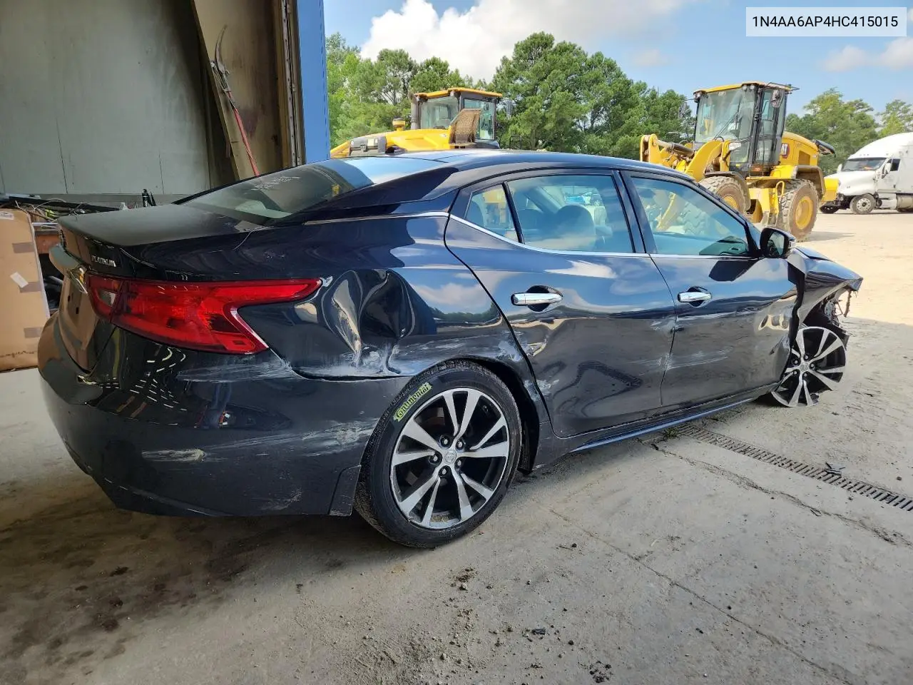 2017 Nissan Maxima 3.5S VIN: 1N4AA6AP4HC415015 Lot: 64335465