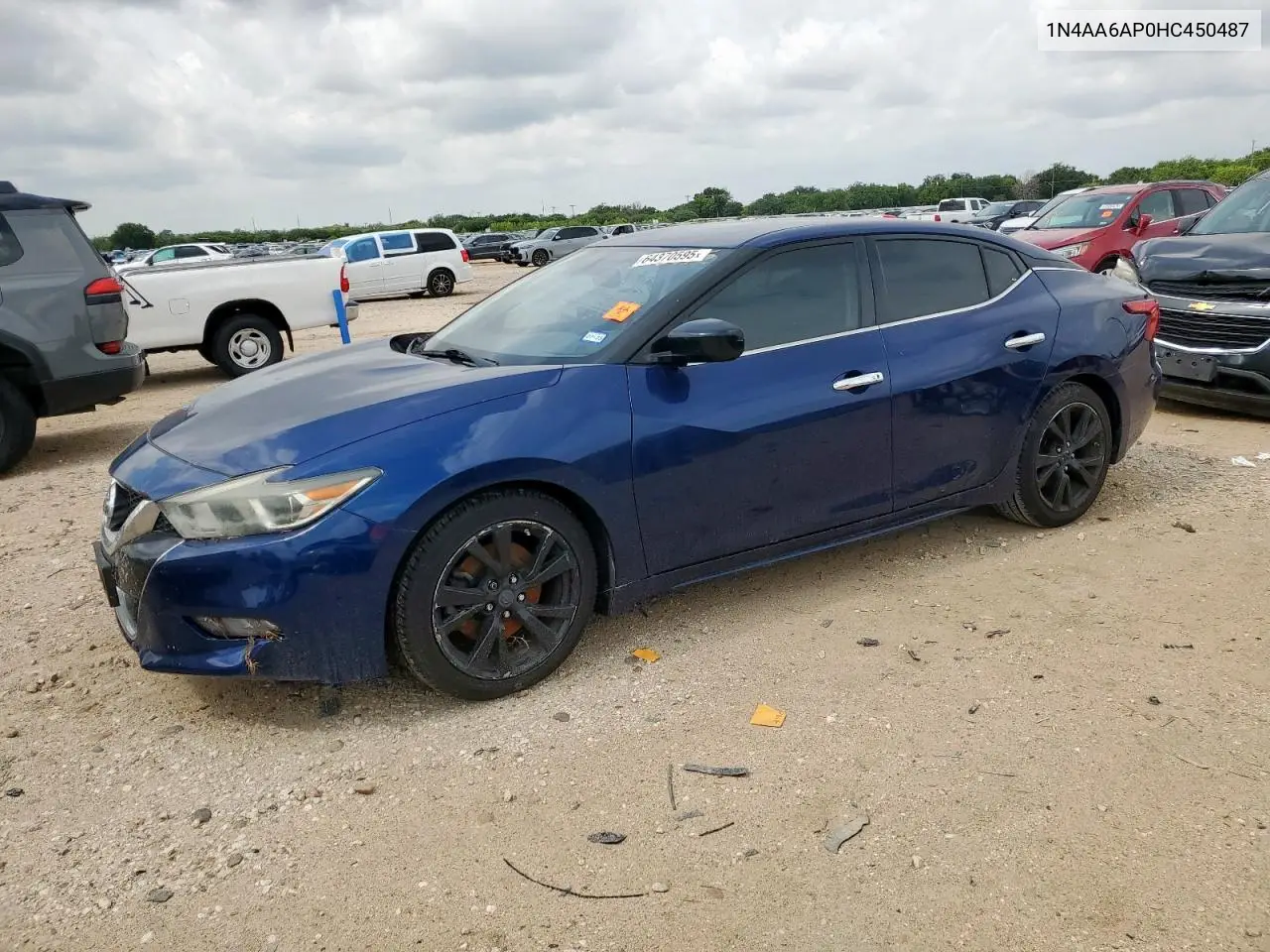 2017 Nissan Maxima 3.5S VIN: 1N4AA6AP0HC450487 Lot: 64370595
